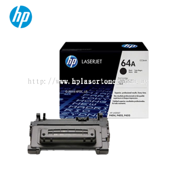 HP 64A ORIGINAL TONER BLACK ORIGINAL CC364A HP64A