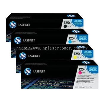 HP 125A ORIGINAL TONER CB540A CB541A CB542A CB543A HP125A