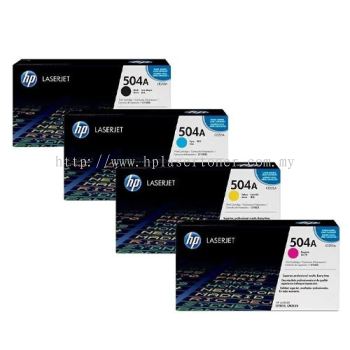 HP 504A ORIGINAL TONER CE250A CE251A CE252A CE253A HP504A