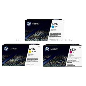 HP 653A ORIGINAL TONER CF321A CF322A CF323A HP653A