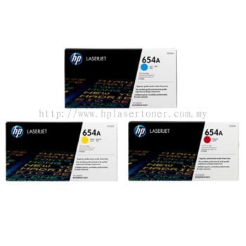 HP 654A ORIGINAL TONER CF331A CF332A CF333A HP654A