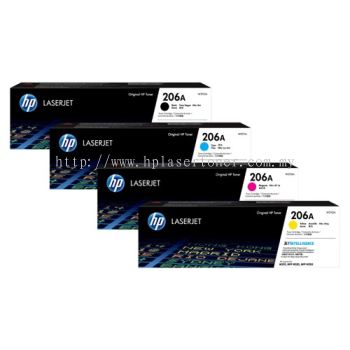 HP 206A ORIGINAL TONER W2110A W2111A W2112A W2113A HP206A