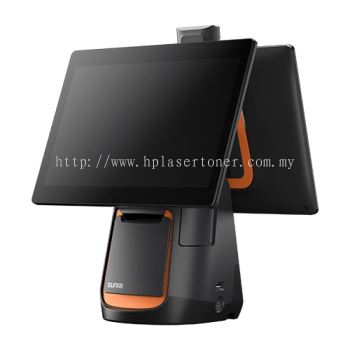 SUNMI T2S 15+10'' DUAL SCREEN ANDROID POS TERMINAL WITH PRINTER