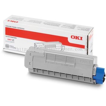 OKI C612 BLACK ORIGINAL TONER BCMY Printer Toner Cartridge Set - High-Quality