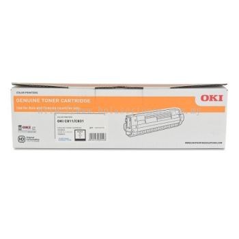 OKI C811/831 CYAN ORIGINAL TONER BCMY Printer Toner Cartridge Set - High-Quality