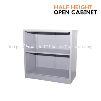 Open Shelf Half Height Cabinet Cupboard