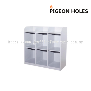 6 Steel Pigeon Holes Cabinet