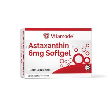 Vitamode Astaxanthin 6mg Softgel