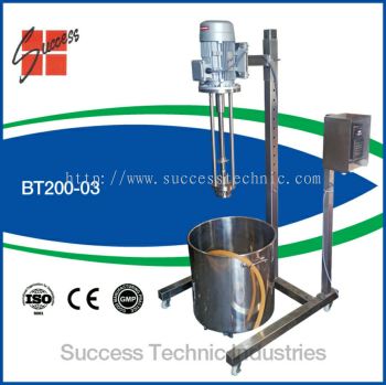 BT200-03 3hp top entry homogenizer