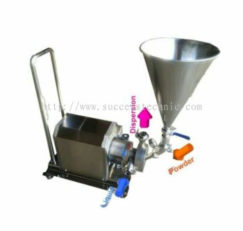 VT300PW-05 powder suction inline homogenizer ORDER CODE:7845000