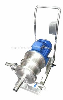 VT300-10 horizontal inline homogenizer