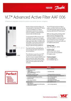 VLT Active Harmonic Filter AAF 006