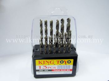 King Toyo Metal Drill Bit 13pcs