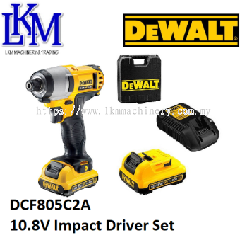 Dewalt 10.8V Impact Driver Set DCF805C2A