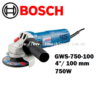 BOSCH 750W Angle Grinder GWS-750-100