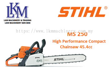 STIHL MS250 High-Performance Compact Chainsaw, 18", 20"