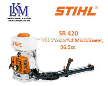 STIHL Powerful Backpack Mistblower,  56.5cc, SR420
