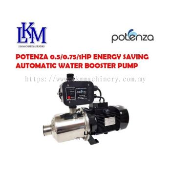 POTENZA 0.5/0.75/1HP ENERGY SAVING AUTOMATIC WATER BOOSTER PUMP