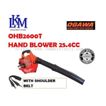 [ 100% Original ] OGAWA Hand Blower 25.4cc Included carry belt / Average Air Volume 0.13m3/second For Gardening 6 Month