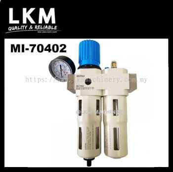 Motegi MI7402: Air Filter + Regulator + Lubricator, 1/4, 5UM