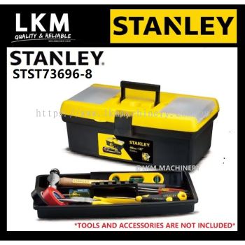 ORIGINAL STANLEY Tool Box 40cm/16" Hand Tools Slide-in Organizer Kotak Simpan Alat Tukang ( STST73696-8 )