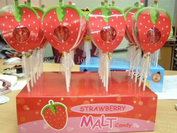 Strawberry Malt Candy  46G