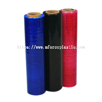 Color Stretch Film - 500 mm (W) x 2.2 kg x 23 micron (T) - [Customizable with Quantity]