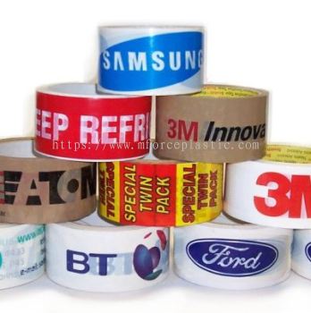 Customized Printed OPP Tapes - 60mm (W) x 50 m/80 m/100 m (L)