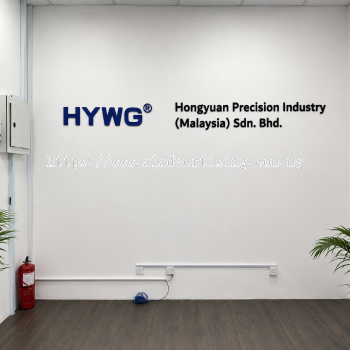 Office Reception Signage Installation Selangor Malaysia