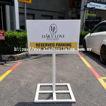 Reserved Parking Sign Malaysia | Metal Sign Klang