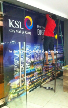 *KSL Show Unit* Glass Sticker