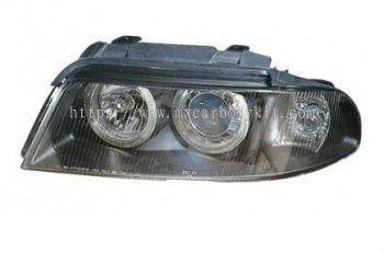 AUDI A4 1996-2000 HEAD LAMP PROJECTOR W/RIM