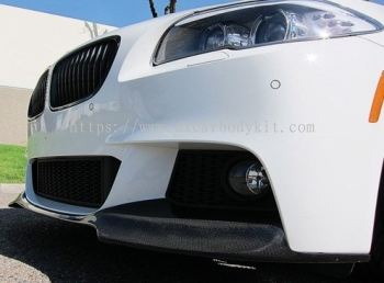 BMW 5 SERIES F10 M-TEK V TYPE FRONT LIP CARBON