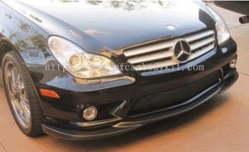 MERCEDES BENZ W219 2005 - 2010 AM FRONT BUMPER LIP CARBON