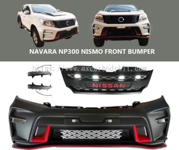 NISSAN NAVARA NP300 2015 - 2019 CONVERT FACELIFT NISMO FRONT BUMPER 
