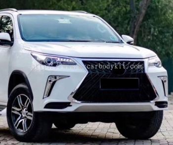 TOYOTA FORTUNER 2015 - 2018 LX TR LOOK FRONT BUMPER WITH GRILLE