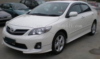 TOYOTA ALTIS 2011 RSR BODYKIT + SPOILER 