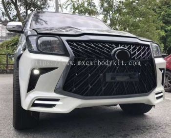 TOYOTA HILUX VIGO CHAMP CONVERT TO LEXUS F-SPORT FRONT BUMPER 