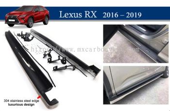 LEXUS RX AL20 2016 - 2019 RUNNING BOARD SIDE STEP LUXURIOUS DESIGN