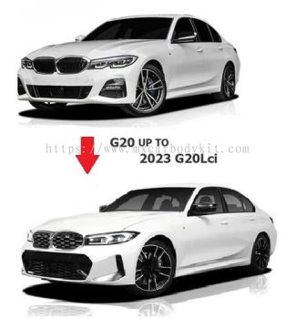 BMW 3 SERIES G20 2019 CONVERT TO LCI 2023 M SPORT BODYKIT 