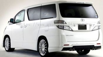 TOYOTA ALPHARD / VELLFIRE 2009 TOM'S REAR SKIRT 