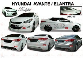 HYUNDAI AVANTE / ELANTRA 2012 AM STYLE BODYKIT + SPOILER