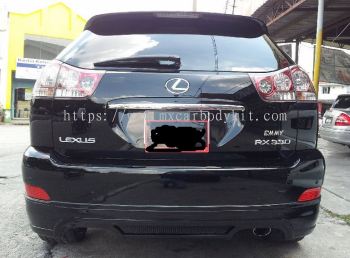 TOYOTA HARRIER 2003-08 ZEUS DESIGN REAR SKIRT