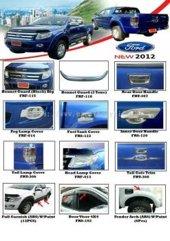 FORD NEW 2012 CAR ACCESSORIES & PARTS