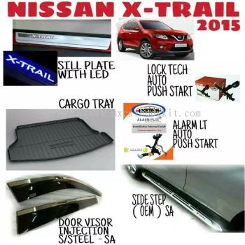 NISSAN X-TRAIL 2015 CAR ACCESSORIES & PARTS