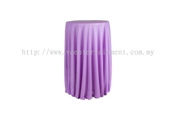 Light Purple Hi Bar Table Cloth