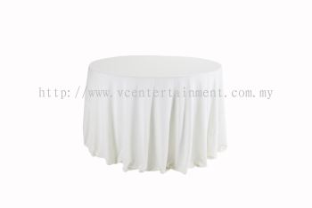 Round Table Cloth - Cream
