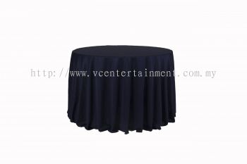 Round Table Cloth - Navy Blue