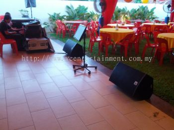 PA System with 4 Speaker