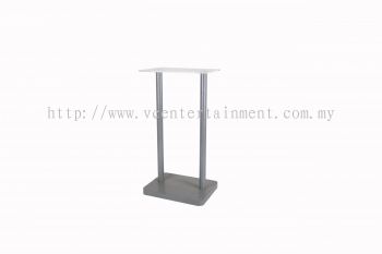 Metal Rostrum with Flat Surface